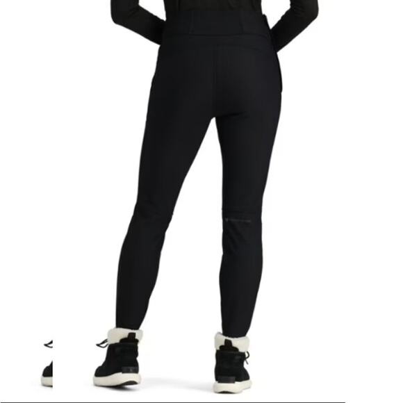 Obermeyer Womens Black Jinks ITB Soft Shell Pant Size 2 - Picture 2 of 8